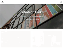 Tablet Screenshot of intratechpark.com